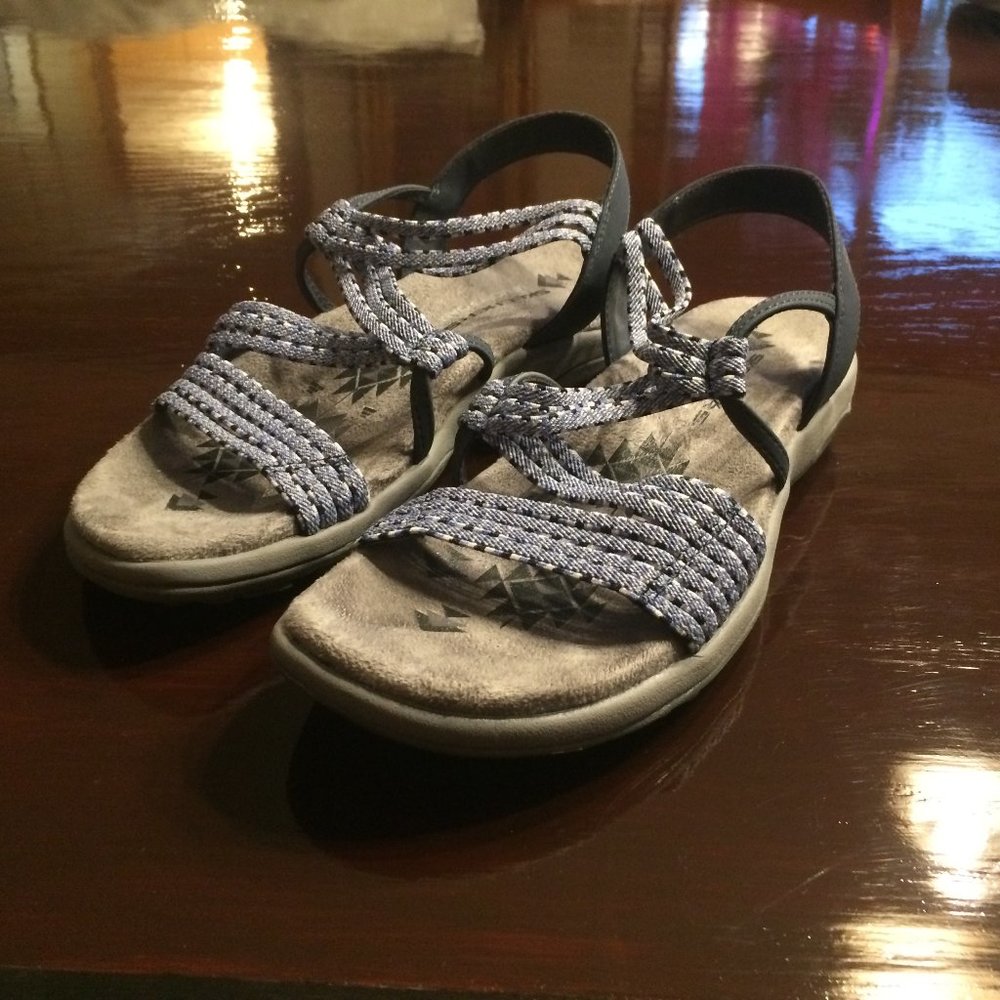 Sketcher Navy Sandals, 6M